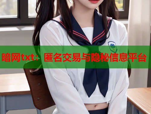 暗网txt：匿名交易与隐秘信息平台  第2张