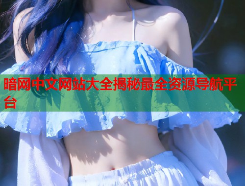 暗网中文网站大全揭秘最全资源导航平台