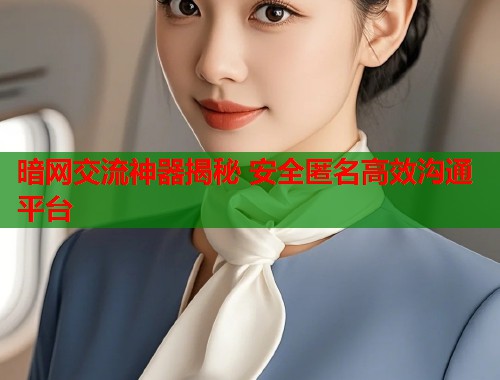 暗网交流神器揭秘 安全匿名高效沟通平台