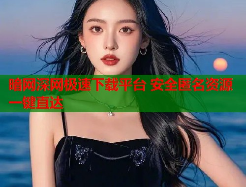 暗网深网极速下载平台 安全匿名资源一键直达