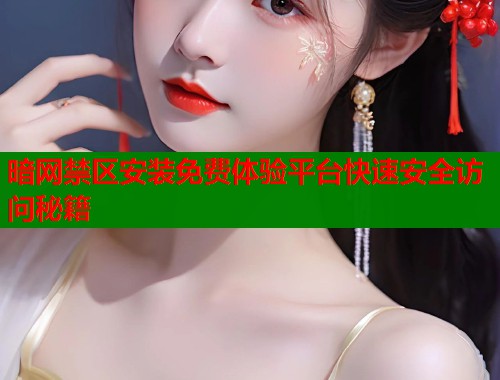 暗网禁区安装免费体验平台快速安全访问秘籍