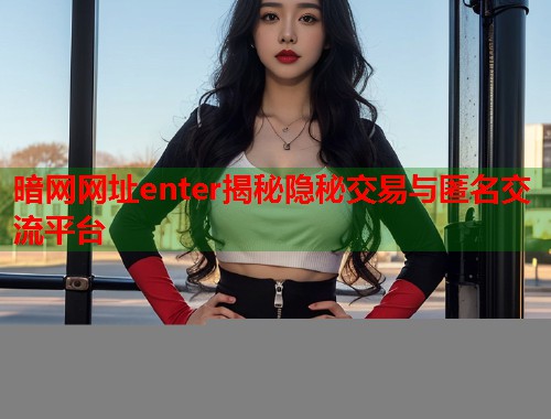 暗网网址enter揭秘隐秘交易与匿名交流平台