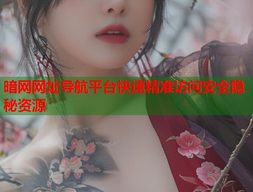 暗网网址导航平台快速精准访问安全隐秘资源