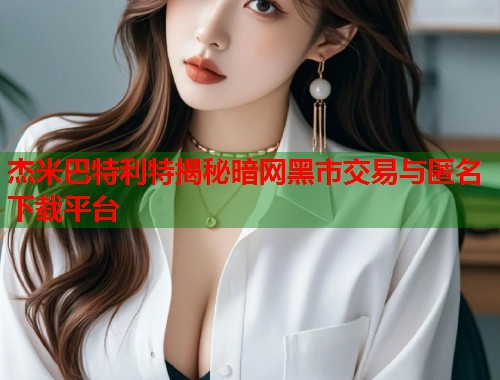 杰米巴特利特揭秘暗网黑市交易与匿名下载平台