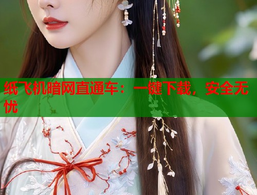 纸飞机暗网直通车：一键下载，安全无忧