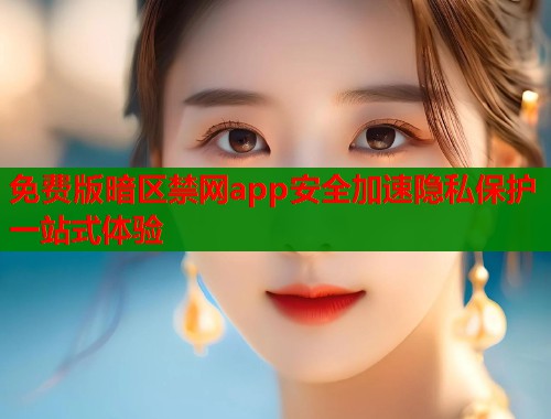 免费版暗区禁网app安全加速隐私保护一站式体验