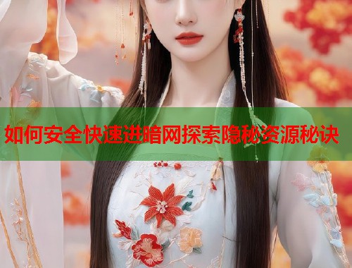如何安全快速进暗网探索隐秘资源秘诀