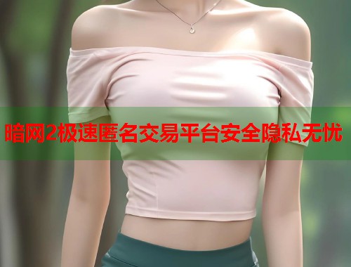 暗网2极速匿名交易平台安全隐私无忧