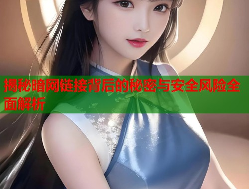 揭秘暗网链接背后的秘密与安全风险全面解析