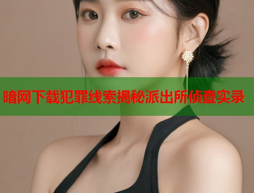 暗网下载犯罪线索揭秘派出所侦查实录