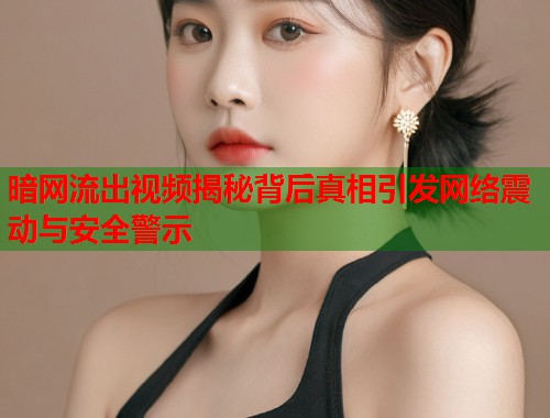 暗网流出视频揭秘背后真相引发网络震动与安全警示
