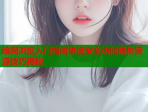 暗网浏览入门指南快速安全访问隐秘资源技巧揭秘