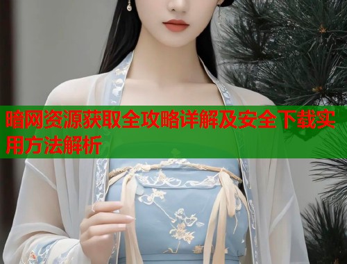 暗网资源获取全攻略详解及安全下载实用方法解析  第1张