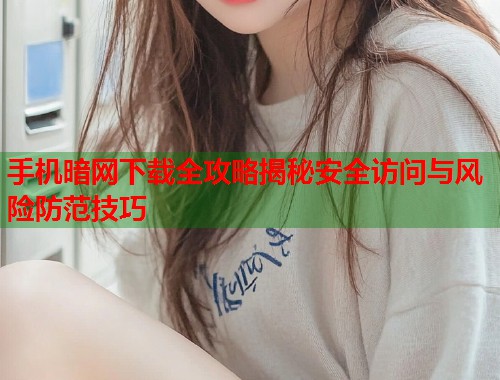 手机暗网下载全攻略揭秘安全访问与风险防范技巧  第1张