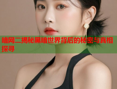 暗网二揭秘黑暗世界背后的秘密与真相探寻  第1张