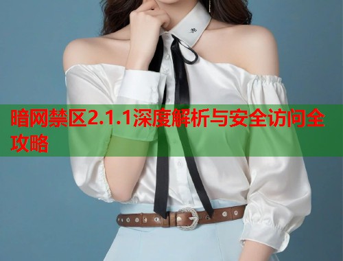 暗网禁区2.1.1深度解析与安全访问全攻略