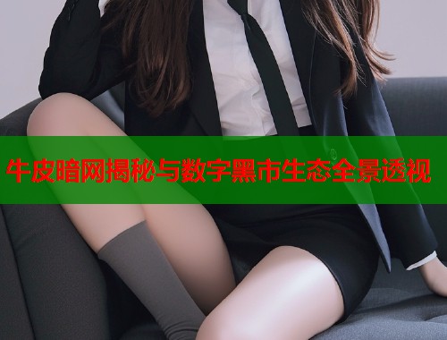 牛皮暗网揭秘与数字黑市生态全景透视