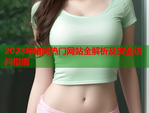 2023年暗网热门网站全解析及安全访问指南  第1张