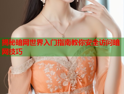 揭秘暗网世界入门指南教你安全访问暗网技巧  第1张