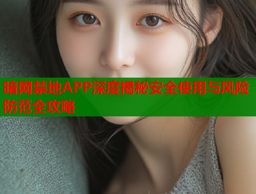 暗网禁地APP深度揭秘安全使用与风险防范全攻略