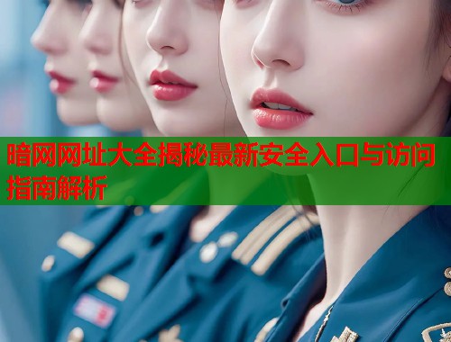 暗网网址大全揭秘最新安全入口与访问指南解析  第1张