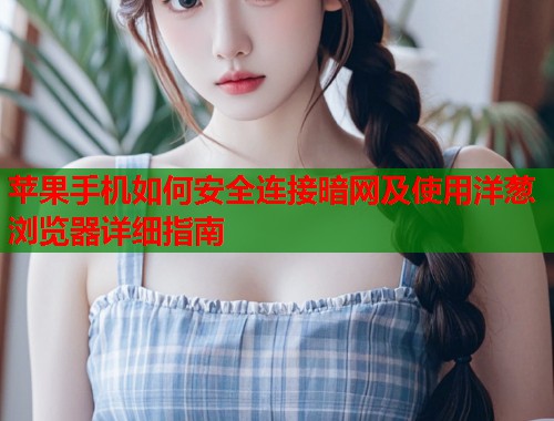 苹果手机如何安全连接暗网及使用洋葱浏览器详细指南  第2张